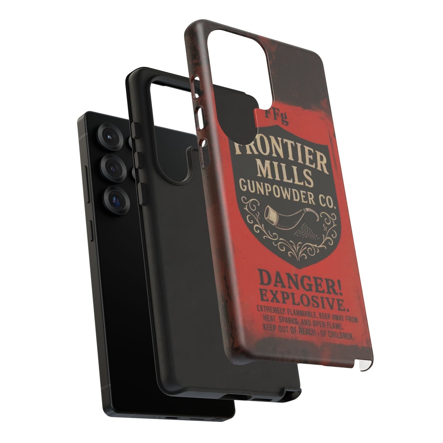 Frontier Mills Black Powder Tough Android Case