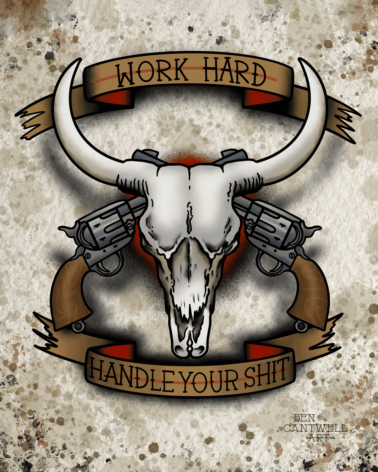 Work Hard and Handle Your Shit