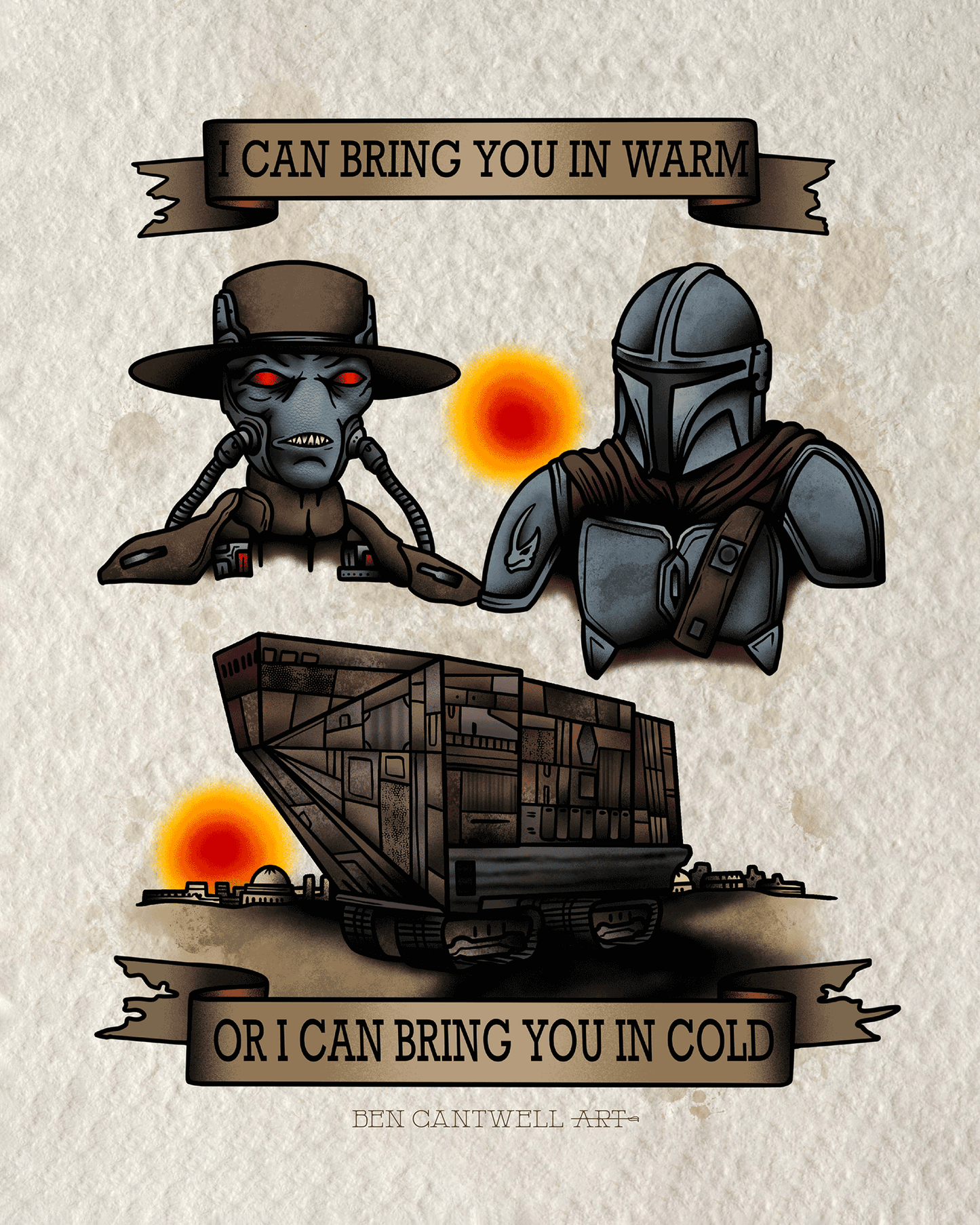 I can bring you in warm, or I can bring you in Cold