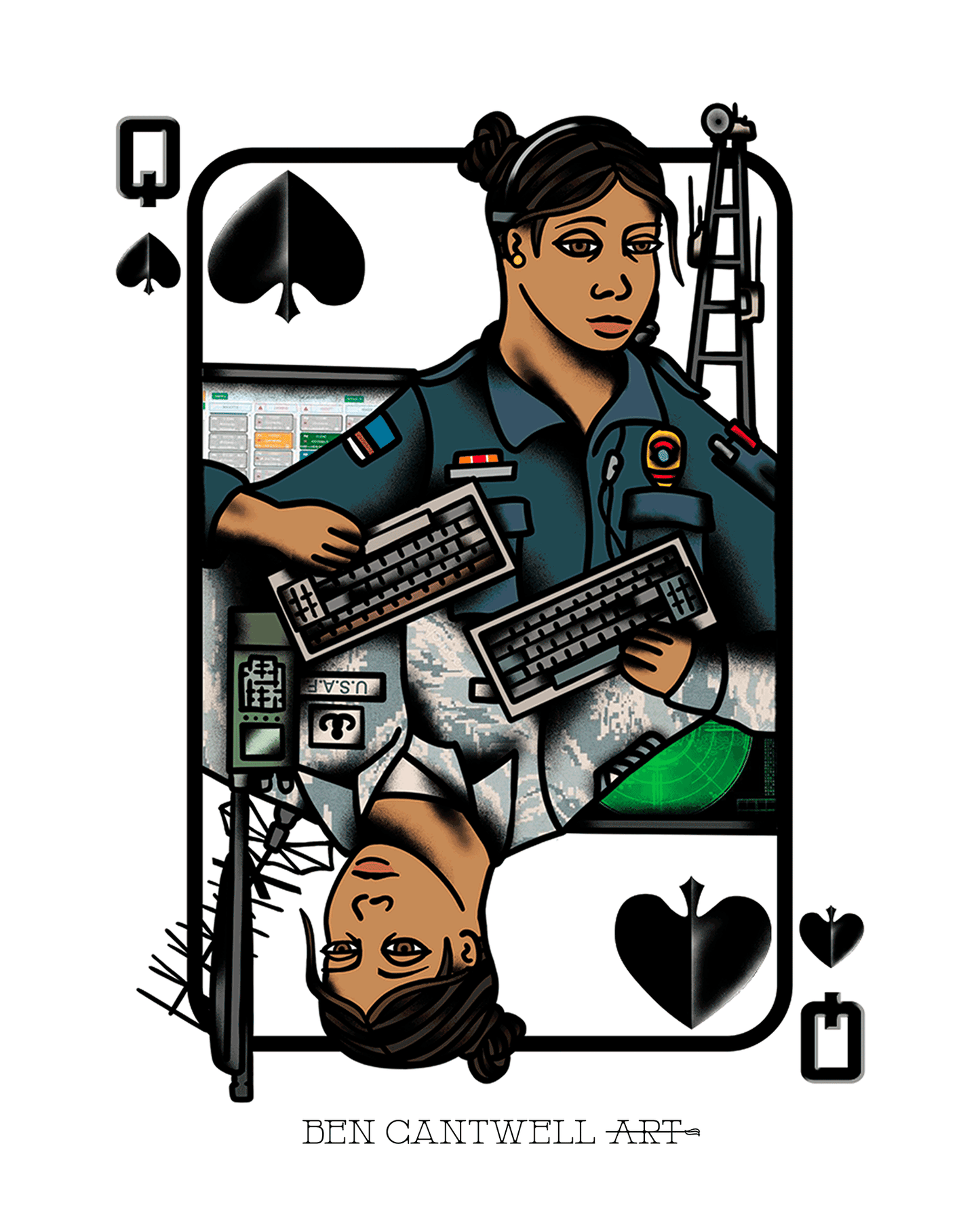 Queen of Spades - Air Force / Dispatcher