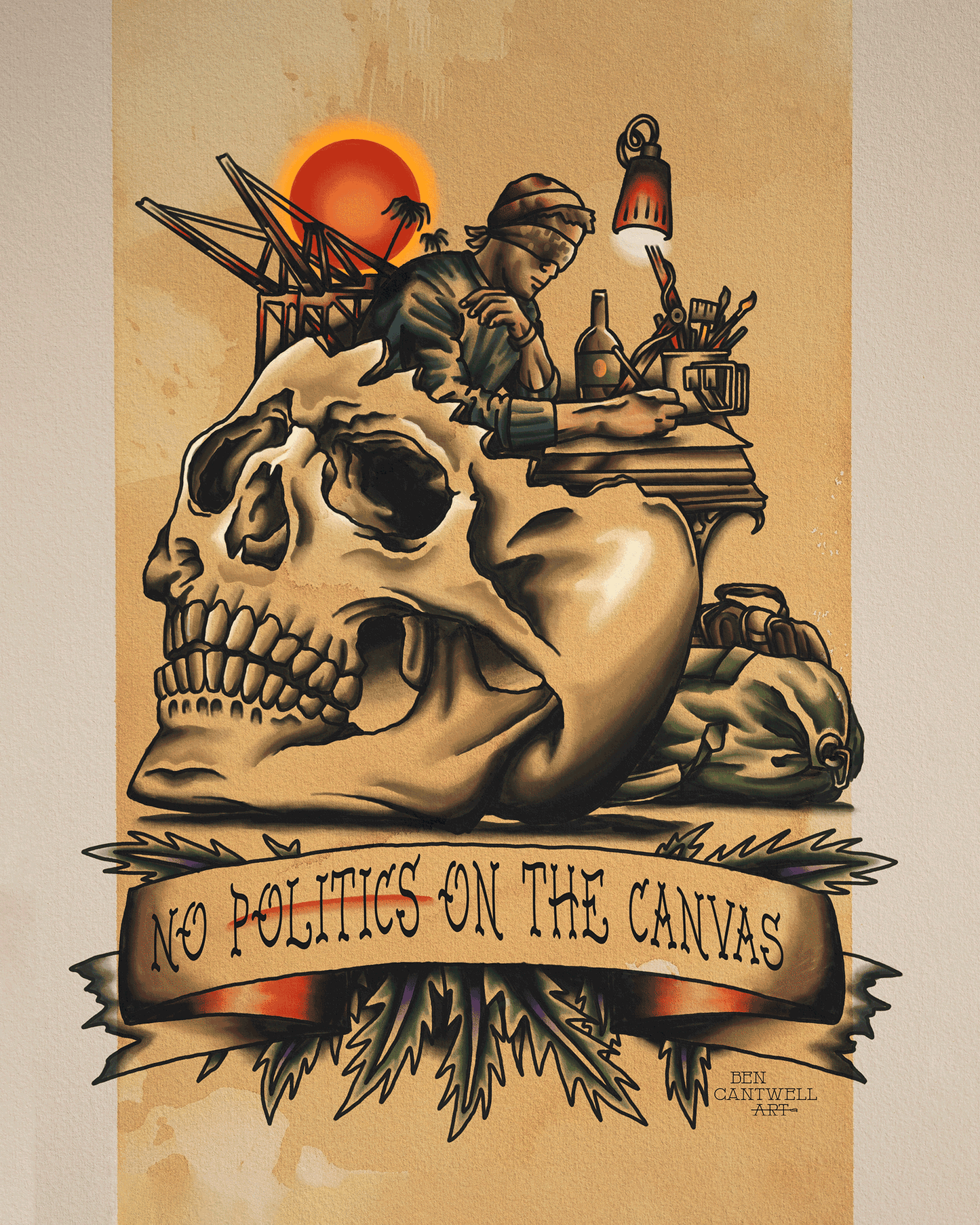 No Politics on the Canvas