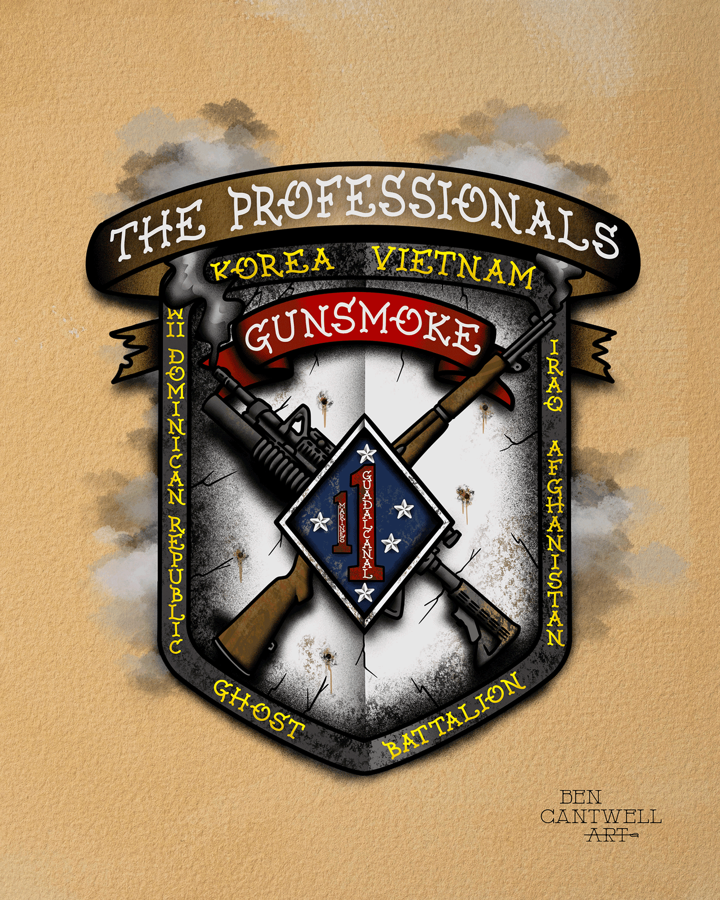 2/1 The Professionals "Gunsmoke"