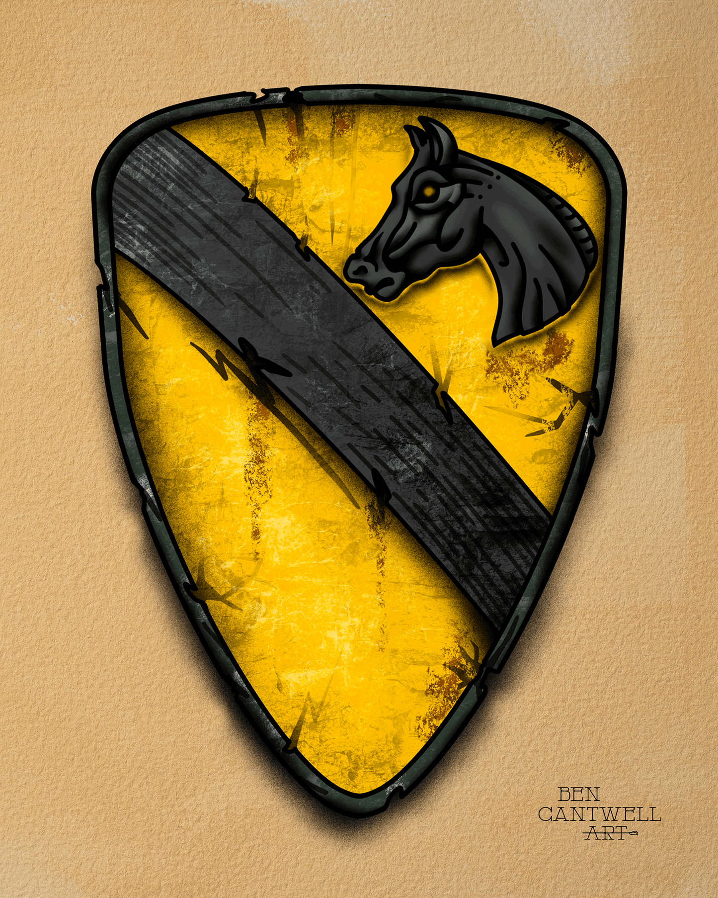 1st Cavalry Division Shield