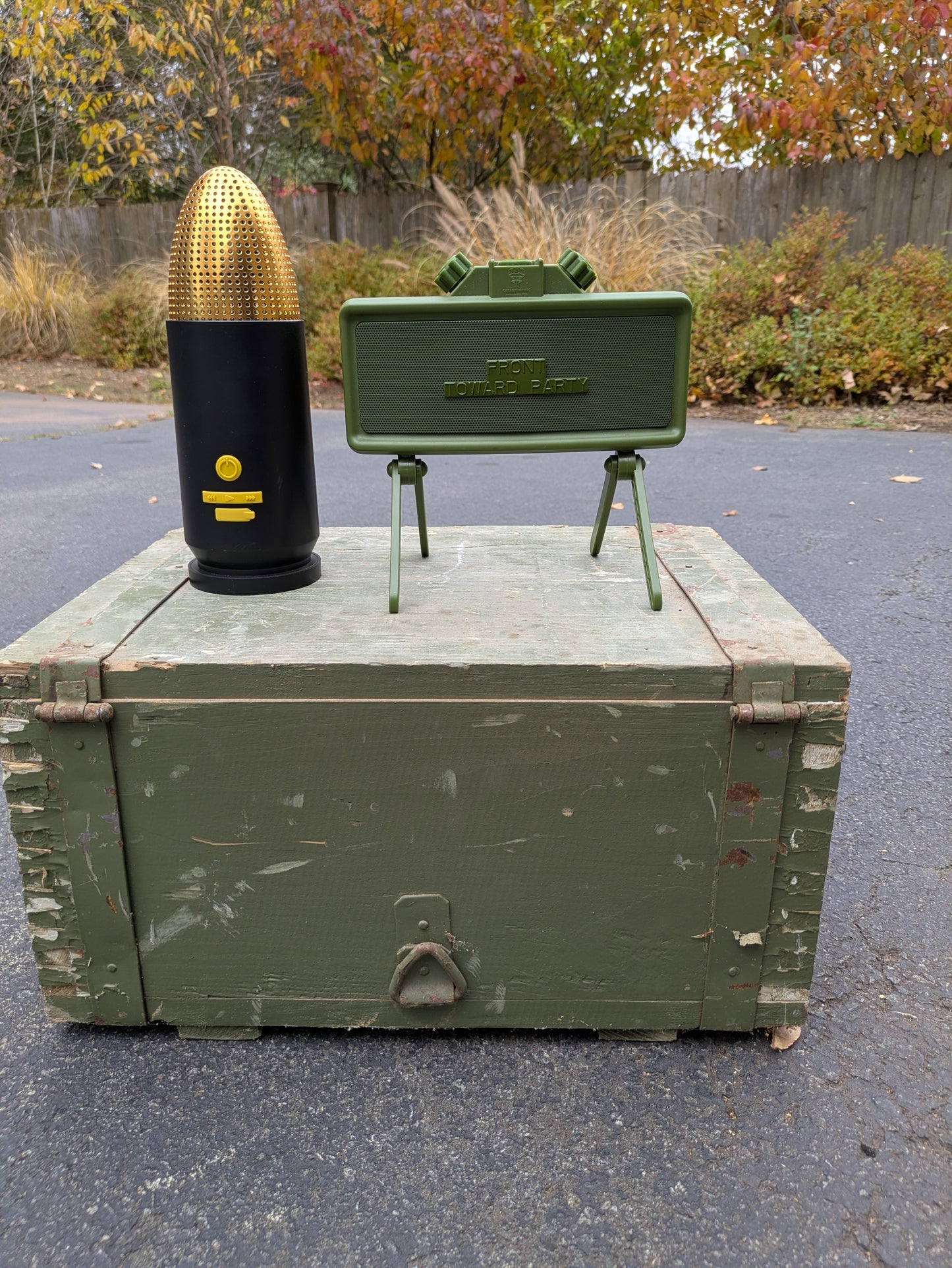 Black Bullet Speaker & Claymore Mine Speaker