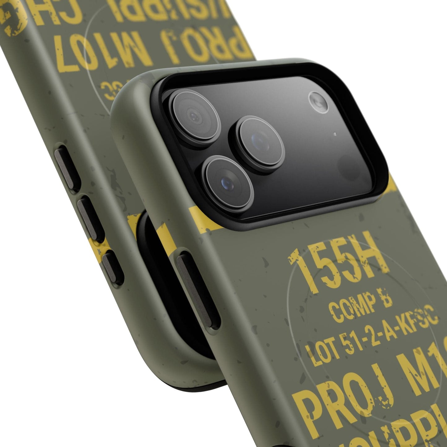 M107 HE 155 Tough Magnetic iPhone Case