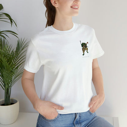 M4 and Radio Frog - Front Print - Short Sleeve Tee