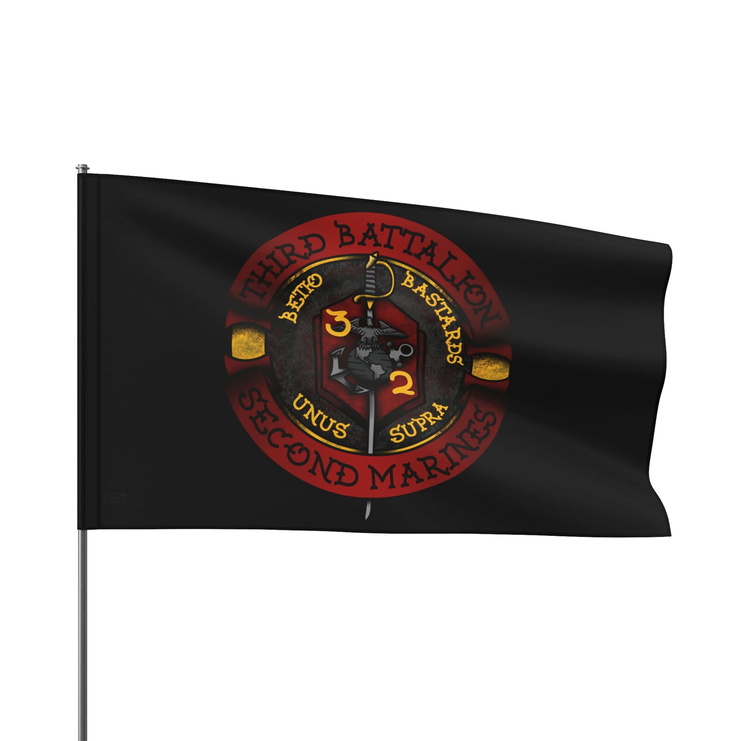 3/2 Betio Bastards Flag