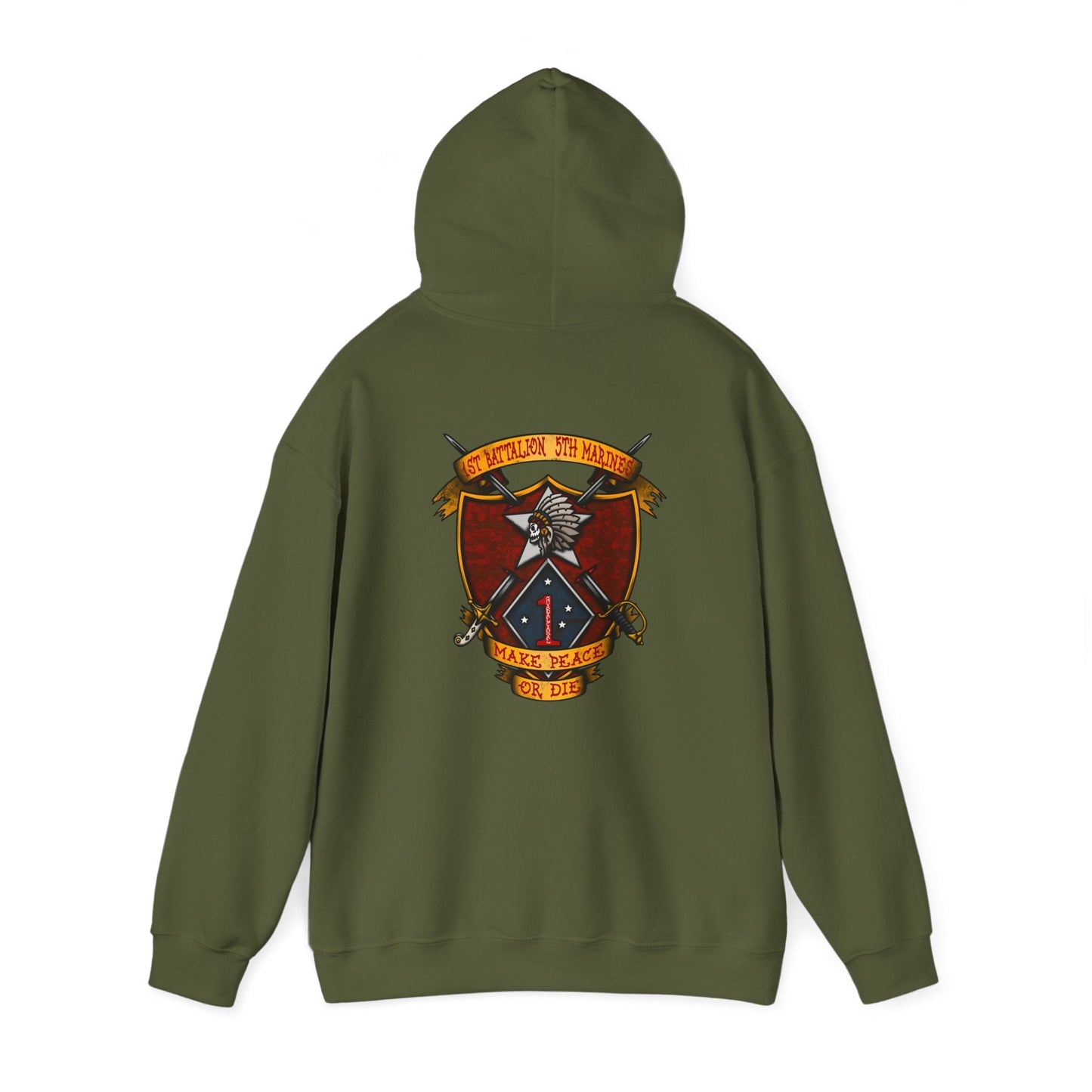 1/5 Geronimo Make Peace or Die - Hoodie