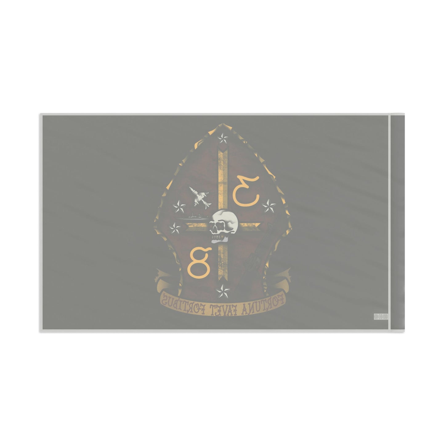 3/8 Fortune Favors the Strong Flag