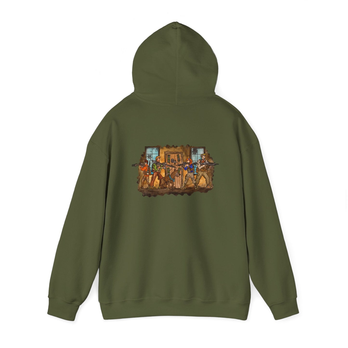Scooby Doo and the Gang Take the Door - Hoodie