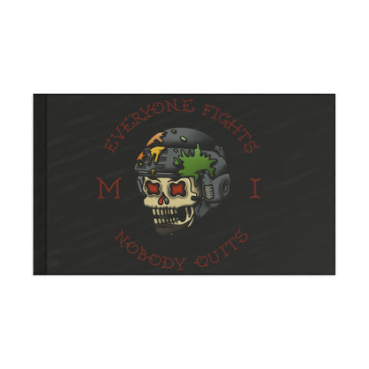 Mobile Infantry Skull Remastered - Flag