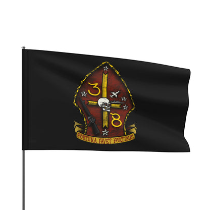 3/8 Fortune Favors the Strong Flag