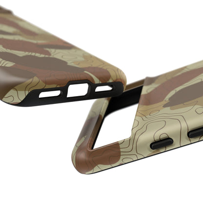 Old's Cool Topo Tough Android Case