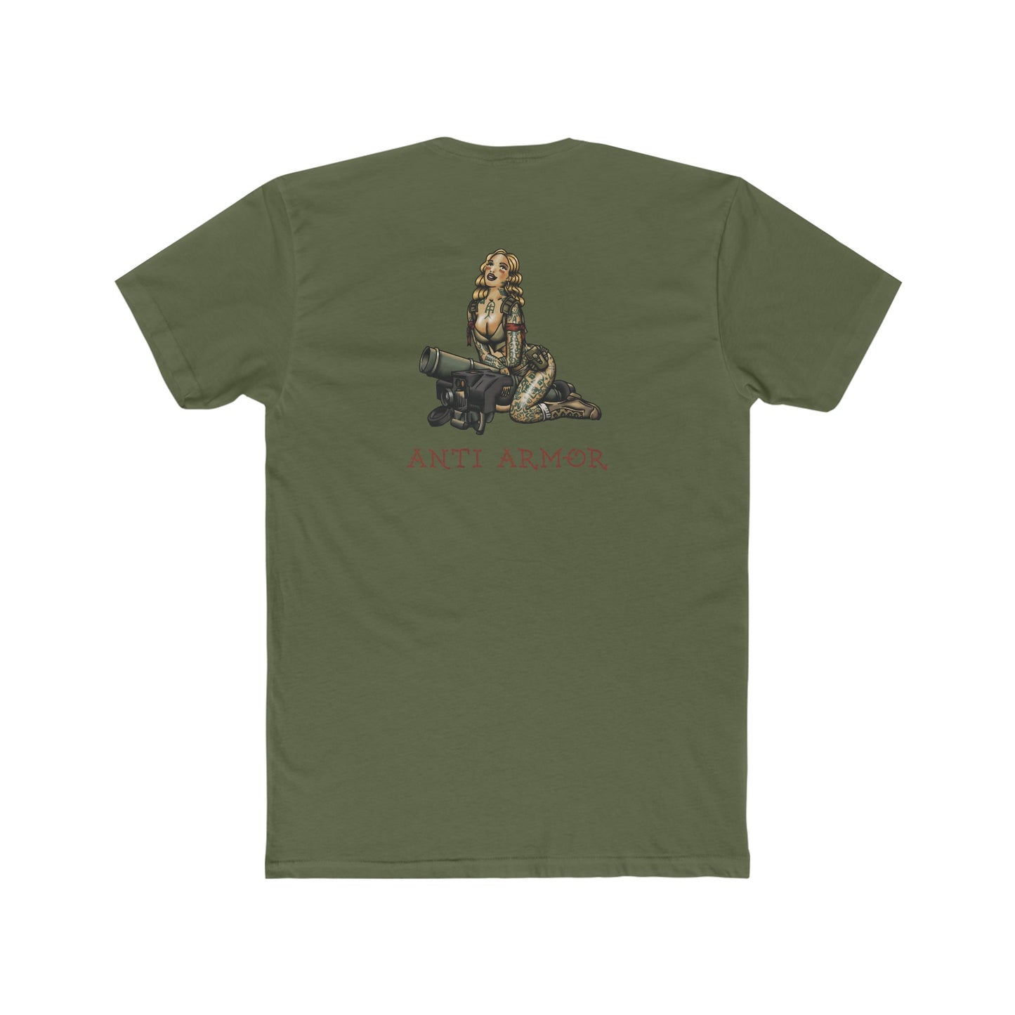 Anti Armor Pin Up - Crew Tee