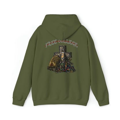 Free College Cross - Hoodie