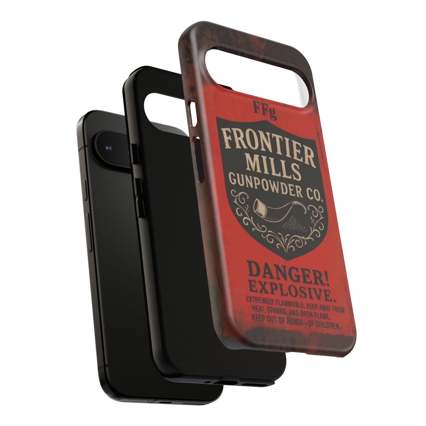 Frontier Mills Black Powder Tough Android Case