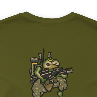 M4 Frog - Back Print - Short Sleeve Tee