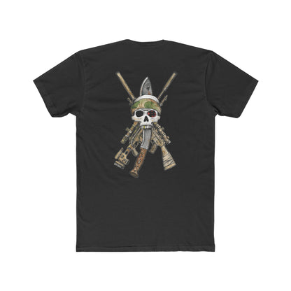 Sniper Rifles, Kukri, and Skull - Crew Tee
