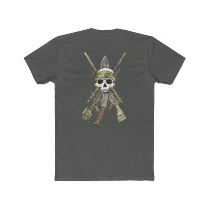 Sniper Rifles, Kukri, and Skull - Crew Tee