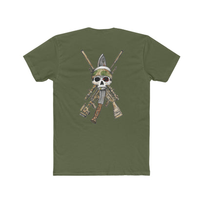 Sniper Rifles, Kukri, and Skull - Crew Tee