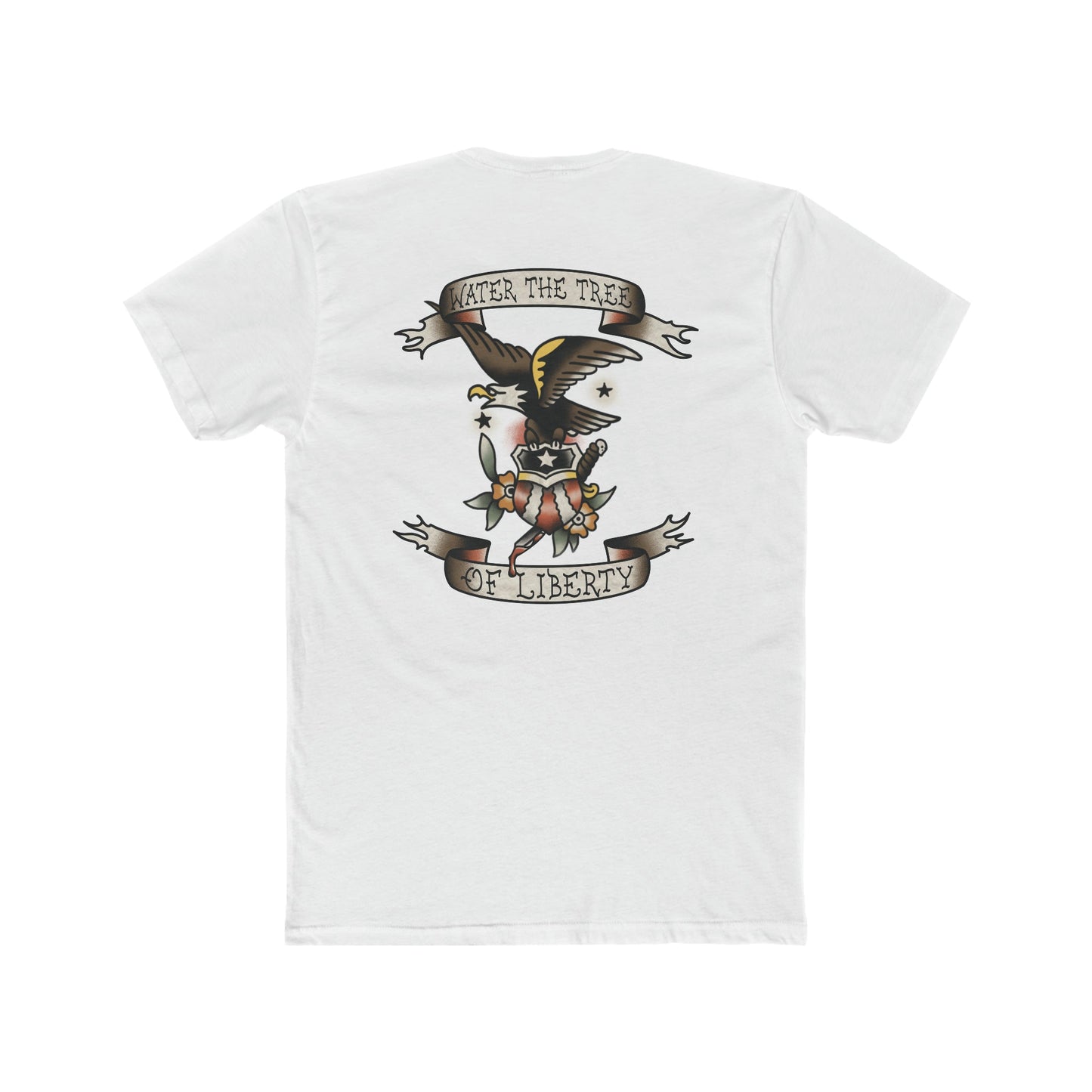Water the Tree of Liberty Eagle - Crew Tee