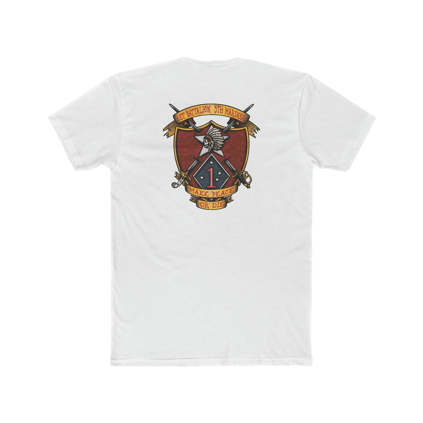 1/5 Geronimo Make Peace or Die - Crew Tee