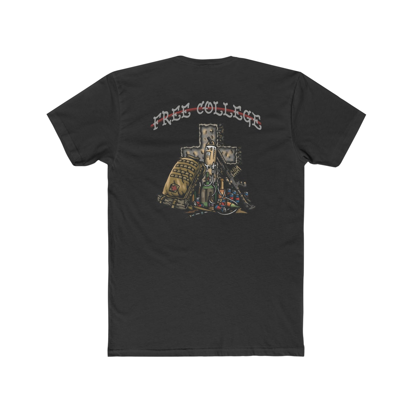 Free College Cross - Crew Tee