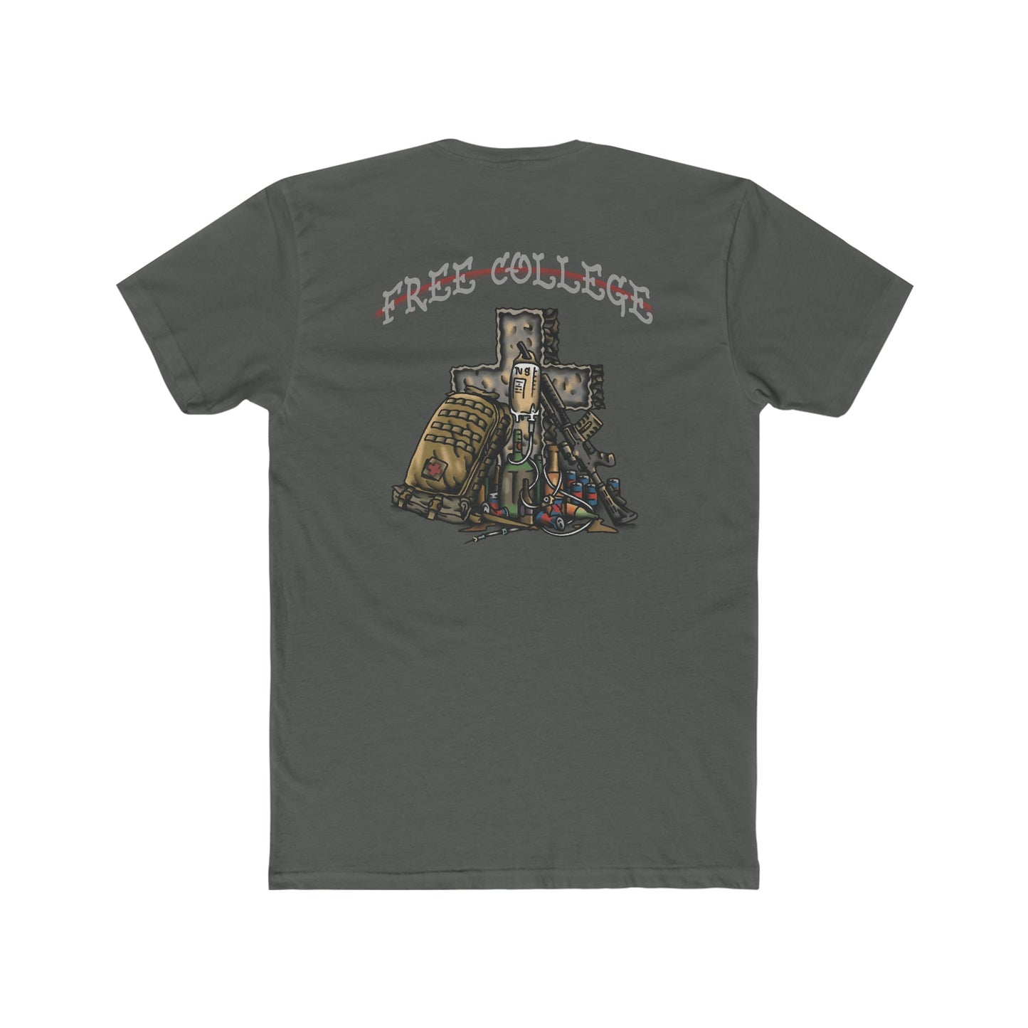 Free College Cross - Crew Tee