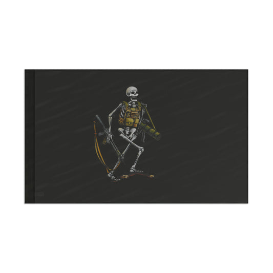 Assault Man Skeleton 0351 - Flag