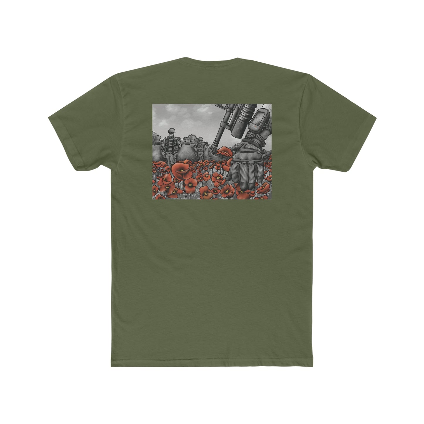 Poppy Field Reborn - Crew Tee