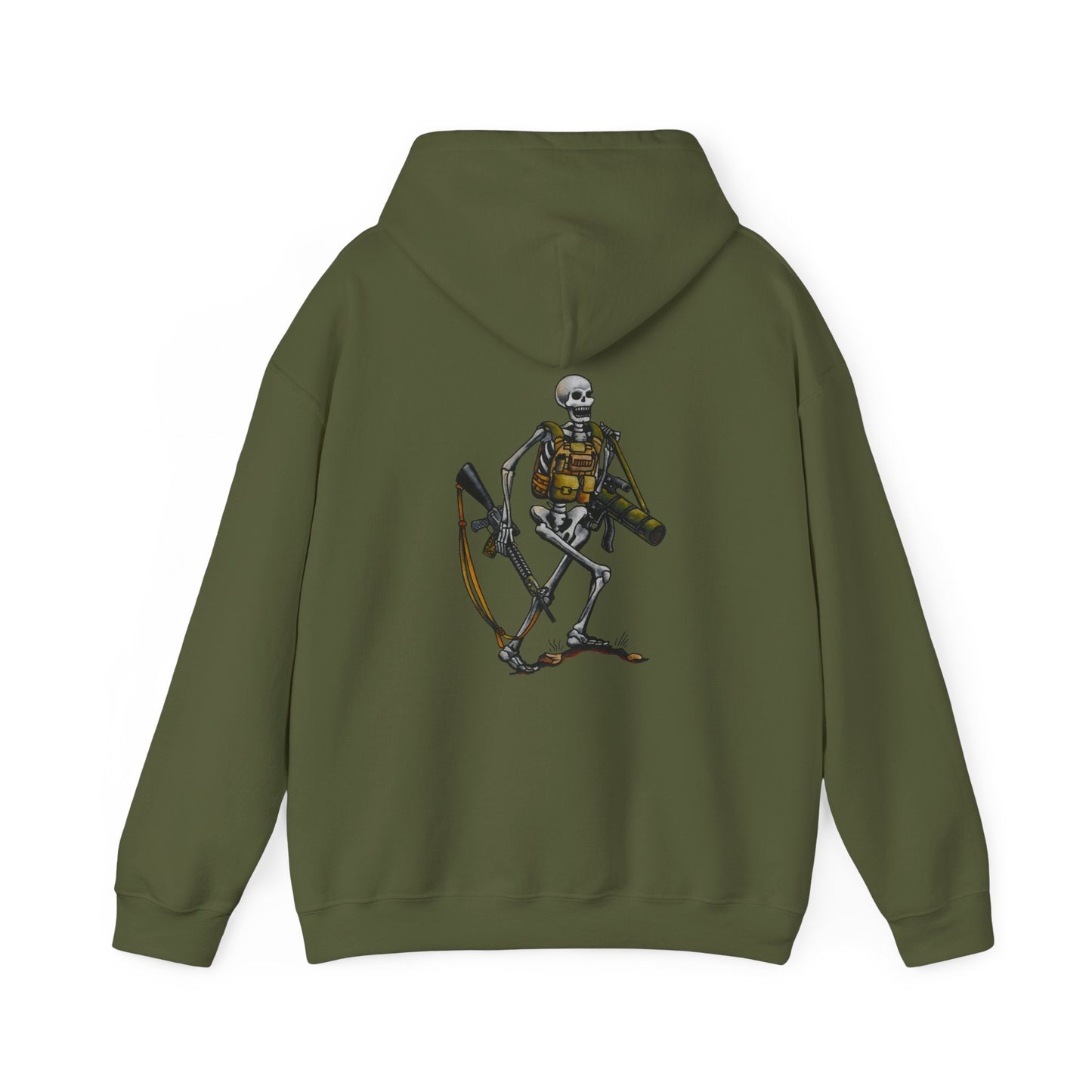 Assault Man Skeleton 0351 - Hoodie