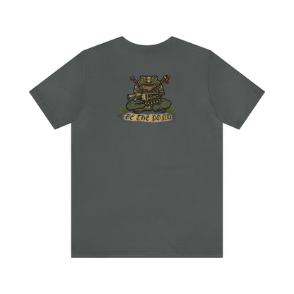 Be the Pond Frog with MK32 Grenade - Back Print - Short Sleeve Tee