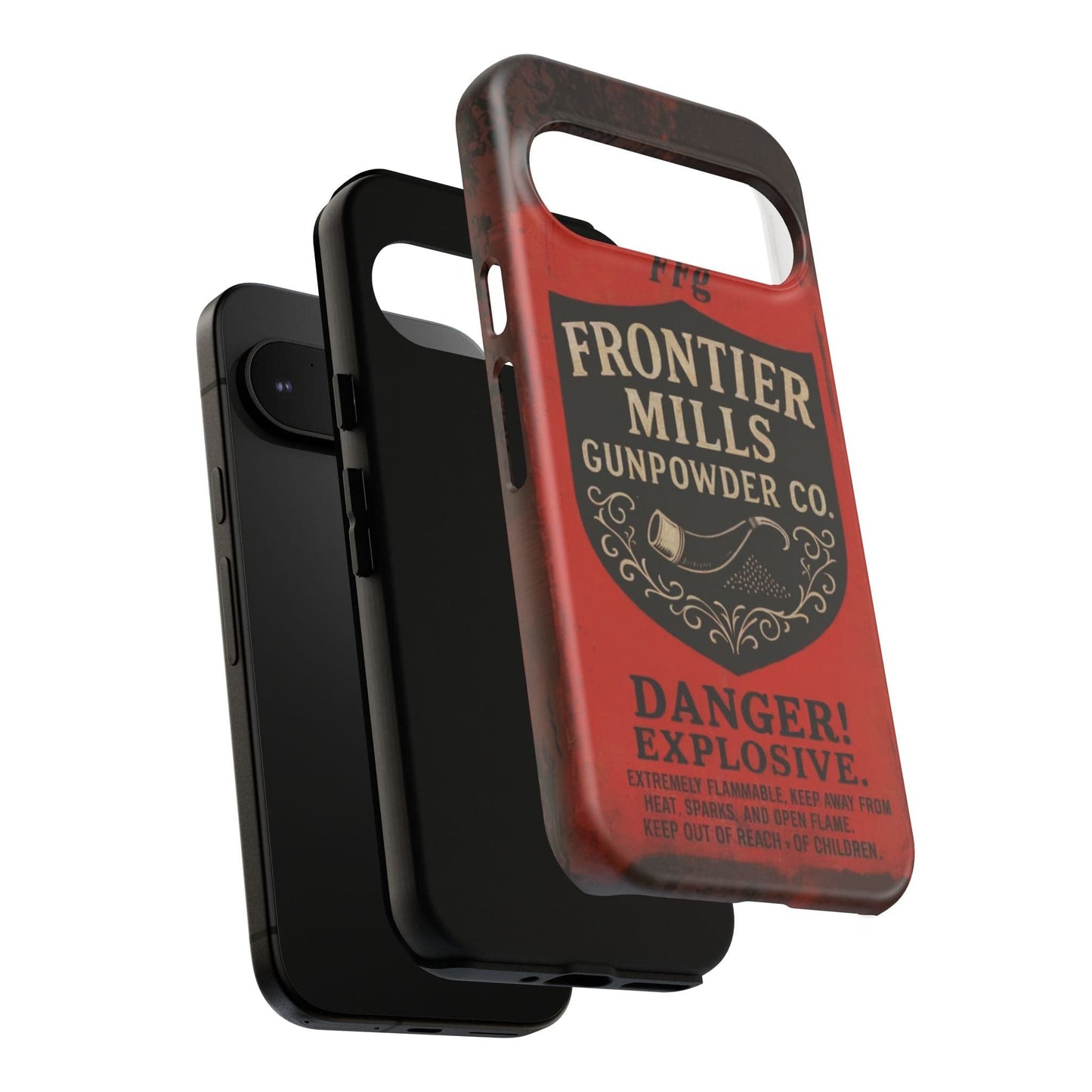 Frontier Mills Black Powder Tough Android Case