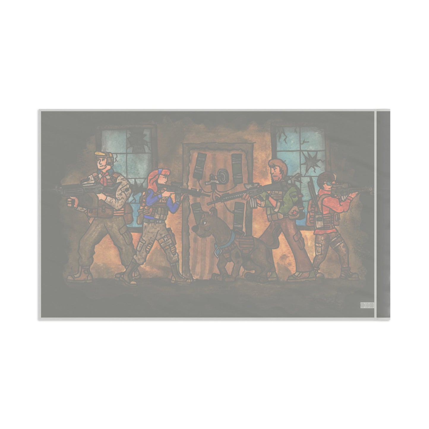 Scooby Doo and the Gang Take the Door - Flag