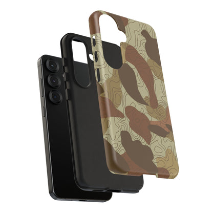 Old's Cool Topo Tough Android Case