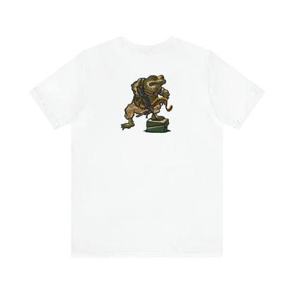 M249 SAW Frog - Back Print - Short Sleeve Tee