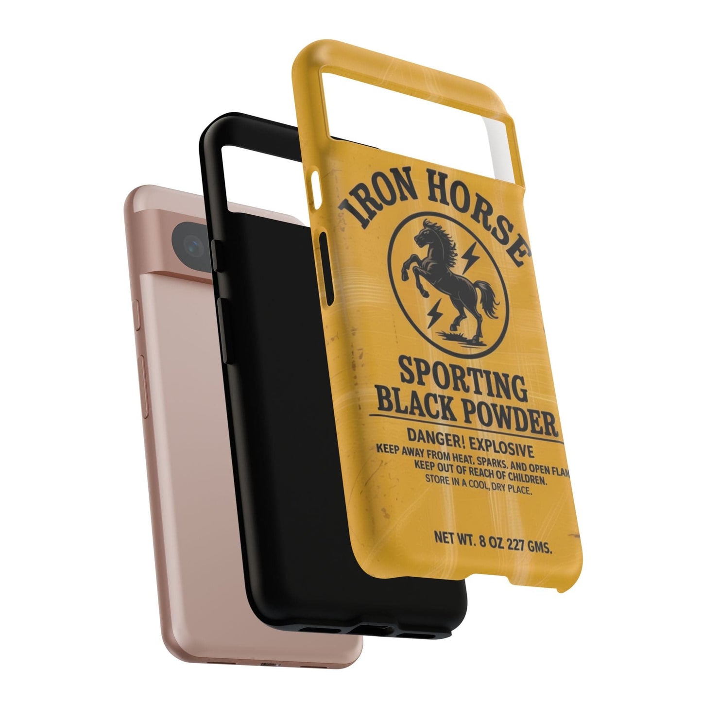 Iron Horse Black Powder Tough Android Case