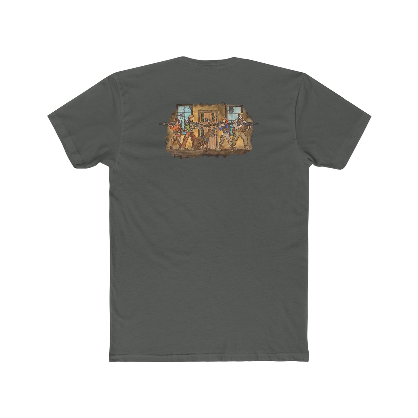 Scooby Doo and the Gang Take the Door - Crew Tee