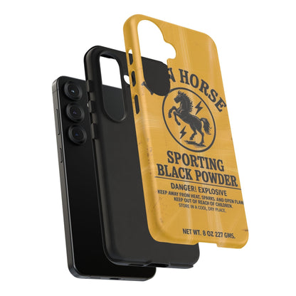 Iron Horse Black Powder Tough Android Case
