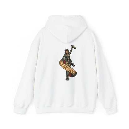 Infantry Pin-Up with M4 M203 and Bottle - Hoodie