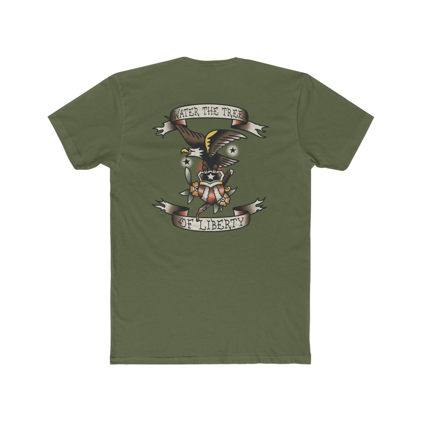 Water the Tree of Liberty Eagle - Crew Tee