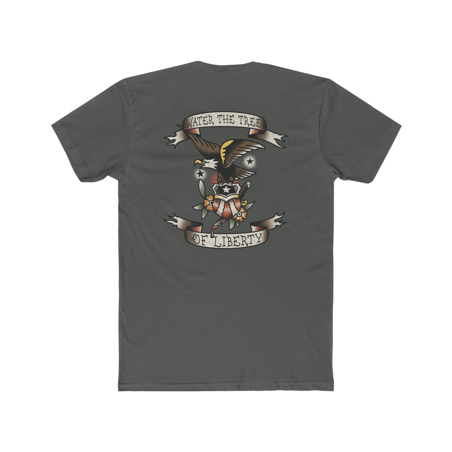 Water the Tree of Liberty Eagle - Crew Tee