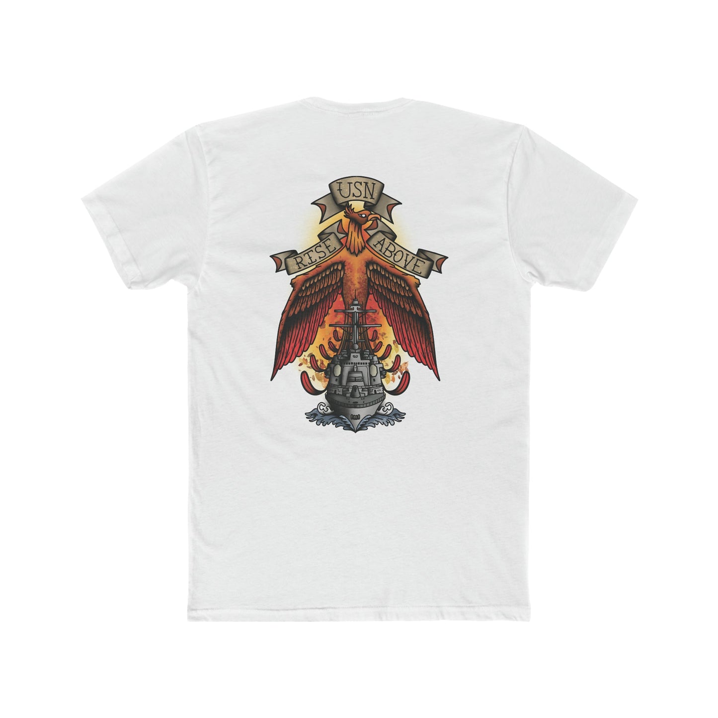 USN Rise Above - Crew Tee