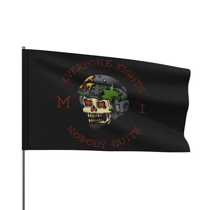 Mobile Infantry Skull Remastered - Flag