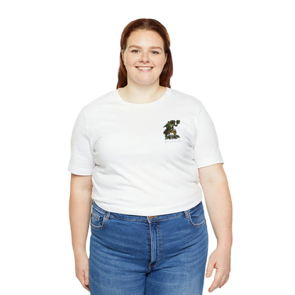 Flippers, Binoculars and Radio Frog - Front Print - Short Sleeve Tee