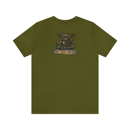 Be the Pond Frog with MK32 Grenade - Back Print - Short Sleeve Tee