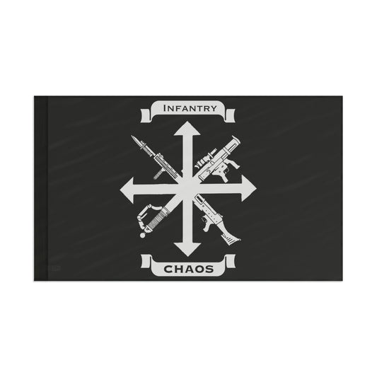 Infantry Chaos Star - Flag