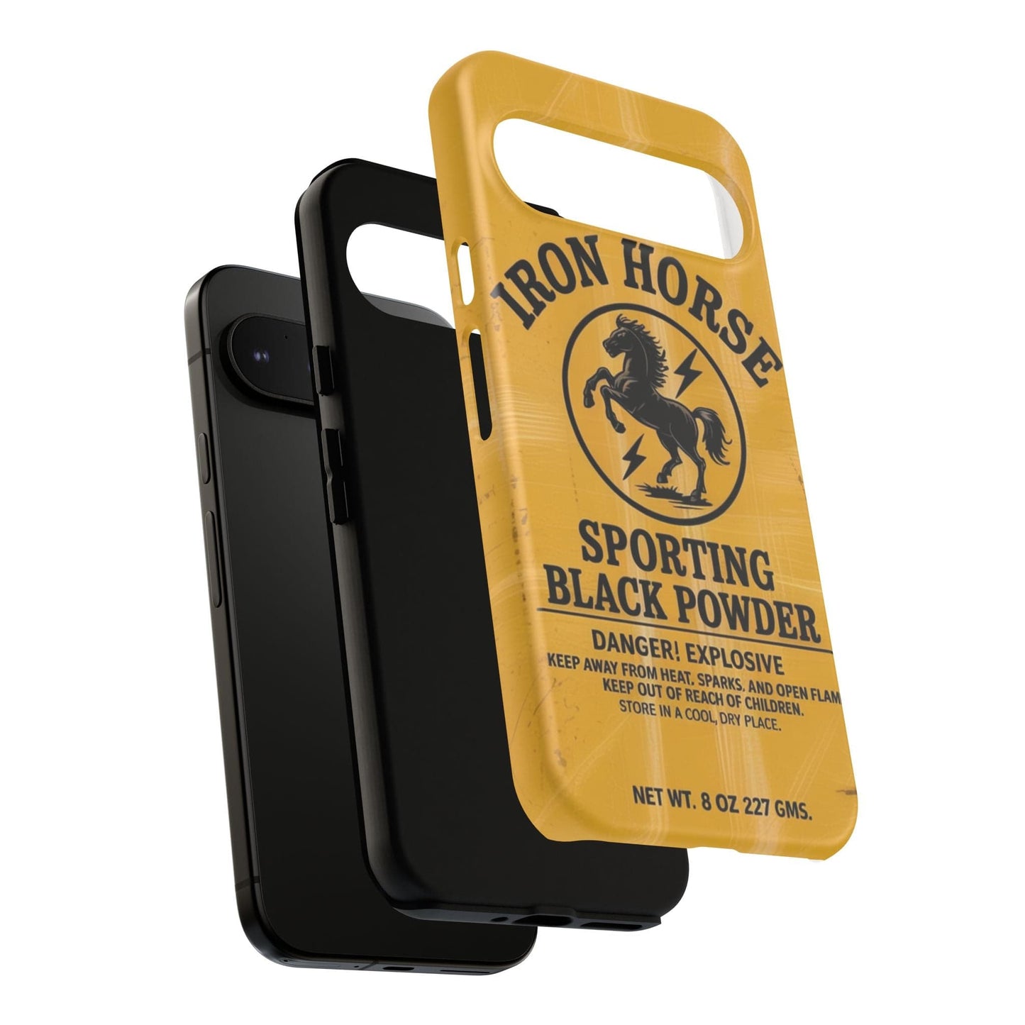 Iron Horse Black Powder Tough Android Case
