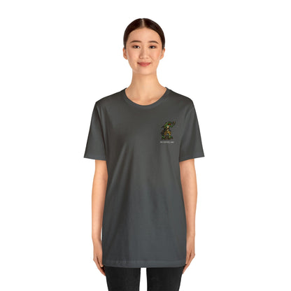 Flippers, Binoculars and Radio Frog - Front Print - Short Sleeve Tee