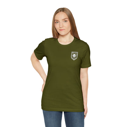 M249 SAW Frog - Back Print - Short Sleeve Tee